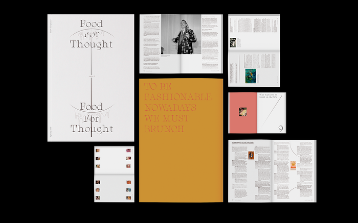 Feast Magazine No.&nbsp;1: Food For Thought 1