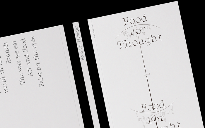 Feast Magazine No.&nbsp;1: Food For Thought 2