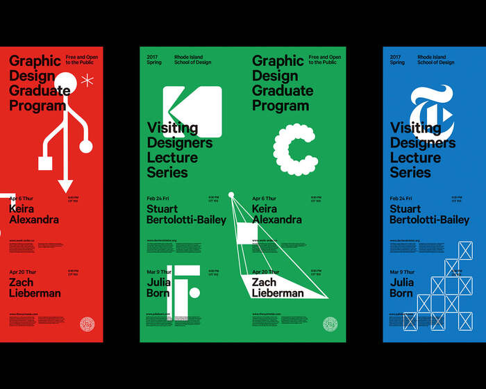2017 RISD Visiting Designers posters 3