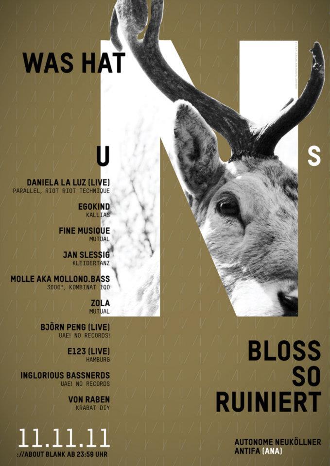 Was hat uns bloss so ruiniert concert poster