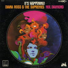 Diana Ross &amp; The Supremes / Neil<span class="nbsp">&nbsp;</span>Diamond – <cite>It’s Happening! </cite>album art