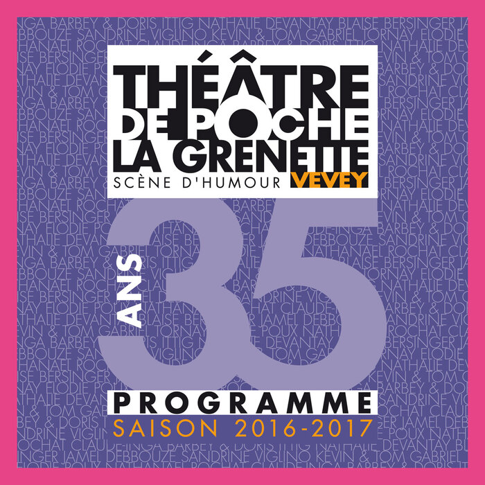 Season program for the 35th anniversary in 2016/2017