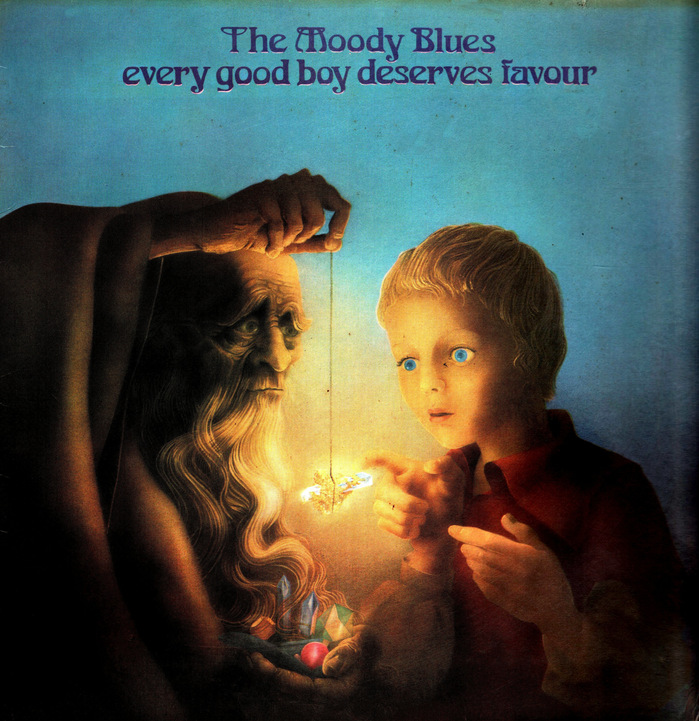 The Moody Blues – Every Good Boy Deserves Favour album art 1