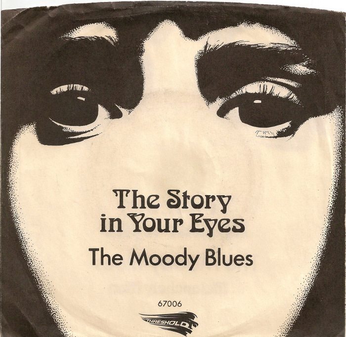 “The Story in Your Eyes”, single release, July 1971. The title here uses off-the-shelf Arnold Böcklin.