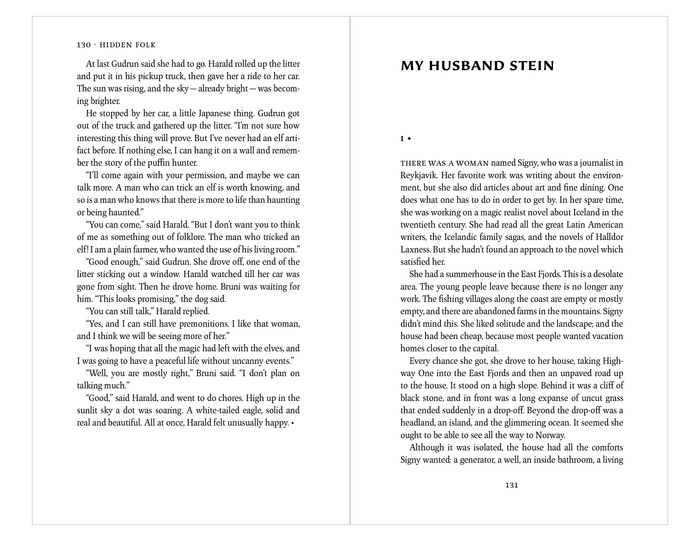 Hidden Folk by Eleanor Arnason (Many World Press, 2014) 5