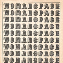 Cover of <cite>Womanspace</cite> journal, vol. 1, no. 1, 1973