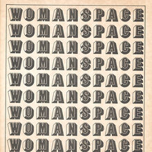 Cover of <cite>Womanspace</cite> journal, vol. 1, no. 1, 1973
