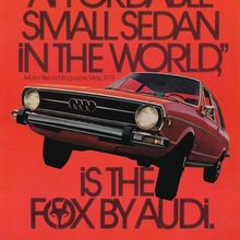 Audi Fox advertisements