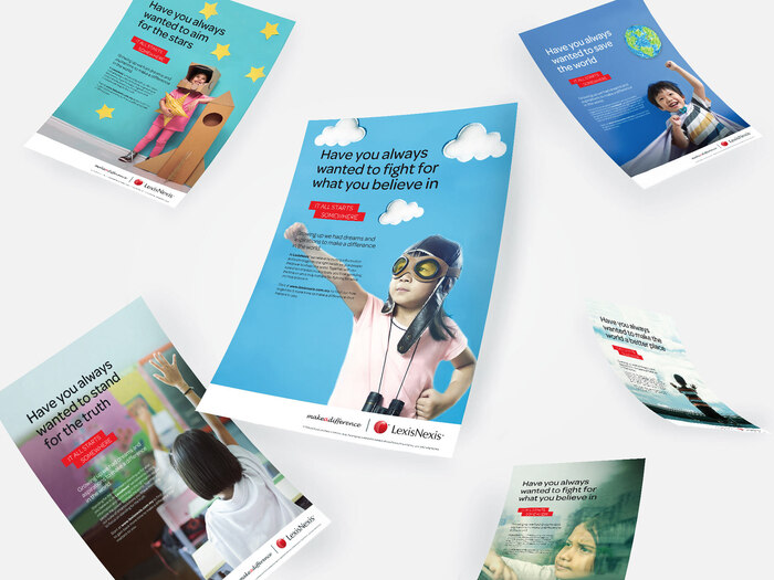 Corporate print ad series, LexisNexis Malaysia