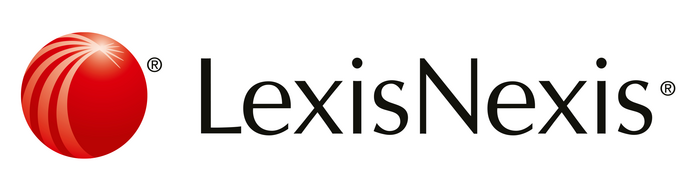 The LexisNexis logo is in Optima.