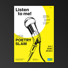 U20 Poetry Slam poster