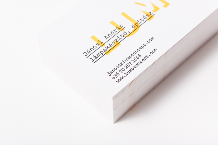 LUMO business cards 2