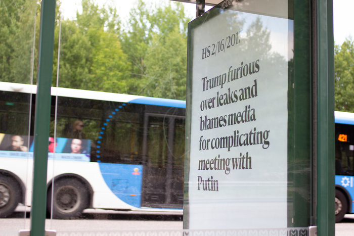 “The Land of Free Press” – Trump-Putin meeting campaign by Helsingin Sanomat 3