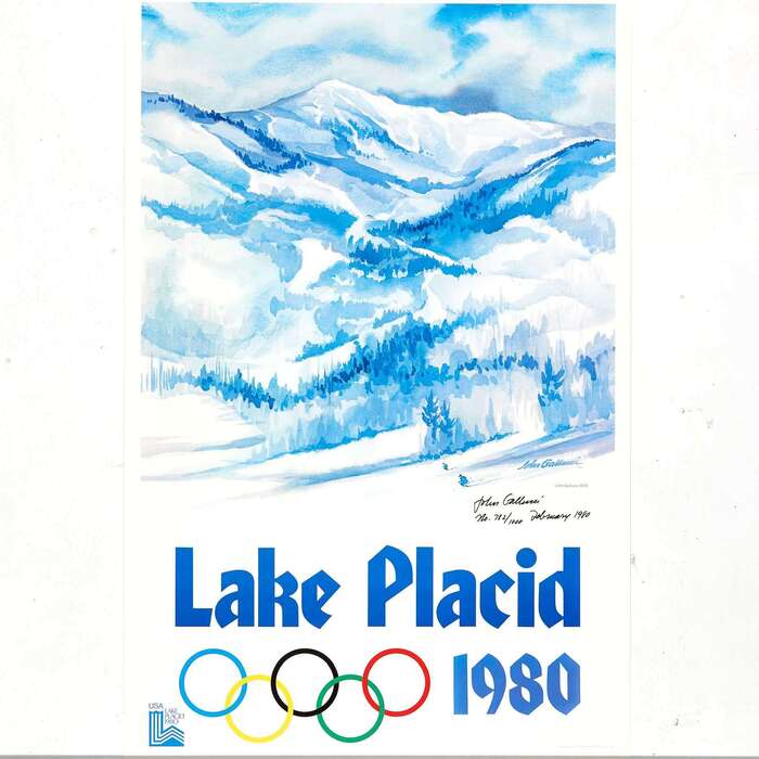 Lake Placid 1980 Olympic Winter Games poster