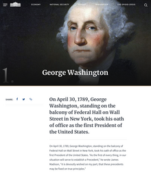 WhiteHouse.gov website (2018)