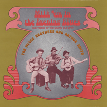 The McGee Brothers and Arthur Smith – <cite>Milk ’Em in the Evening Blues</cite> album art