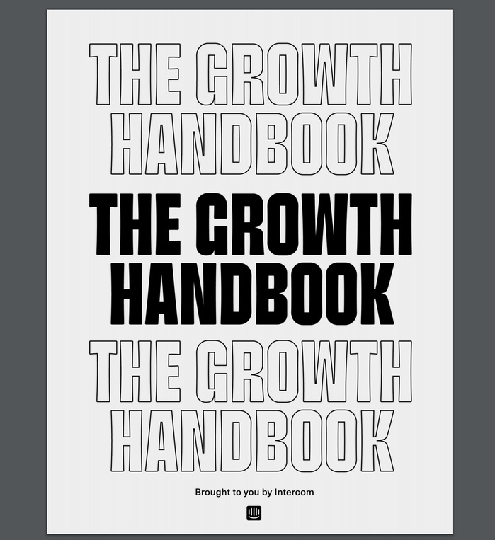 The Growth Handbook by Intercom 2