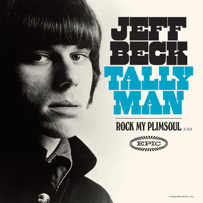 Jeff Beck – “Tally Man” single cover (Sundazed)