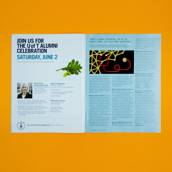 U of T Magazine, “Faster, Smarter AI”, spring 2018 5