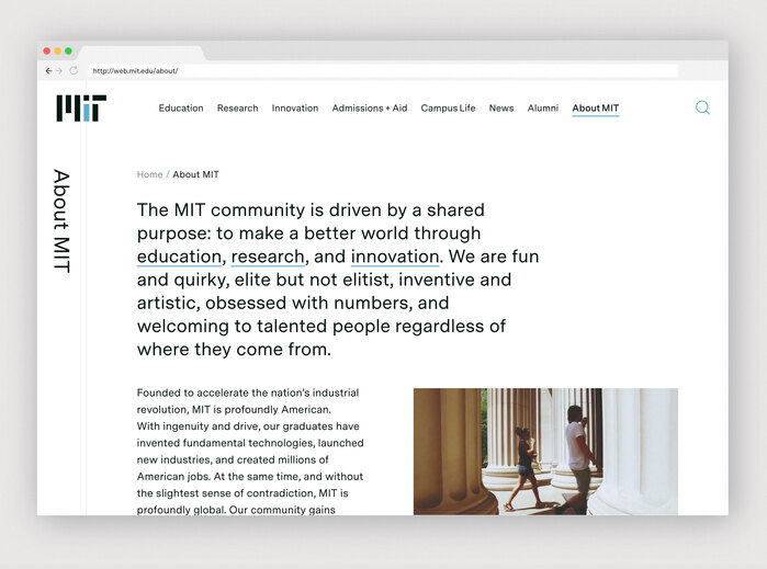 Massachusetts Institute of Technology website 3