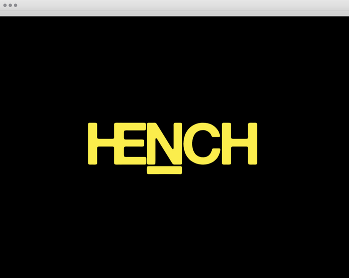 Hench identity and website 1