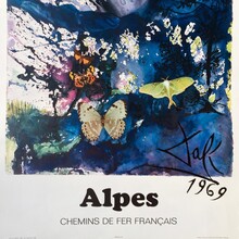 French railway posters by Dalí