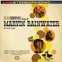 Marvin Rainwater – <cite>Golden Country Hits</cite> album art