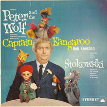 Captain Kangaroo – <cite>Peter and the Wolf</cite> album art