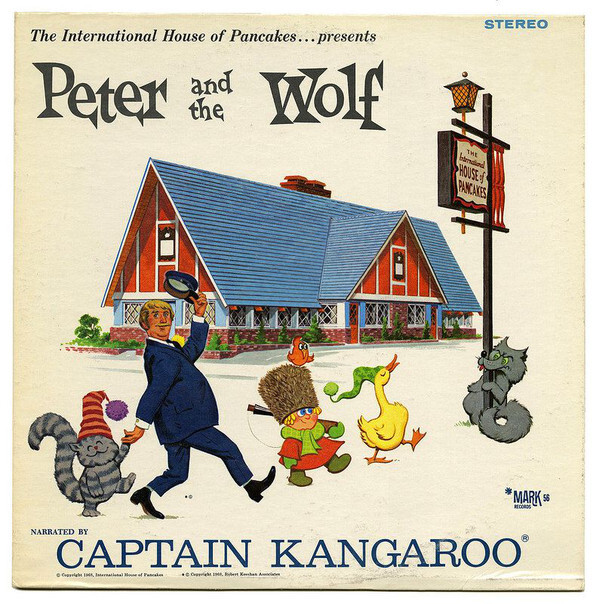 The reissue by International House Of Pancakes from 1968 sticks to Piscitelle Holly and pairs it with a light Clarendon.