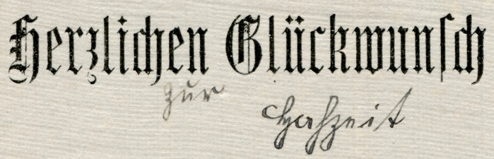Detail. For some reason, the typesetter used ligatures for the two ch pairs, but not for ck.