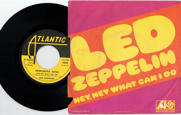 The text on the record label appears to be set in various styles from Chambord.