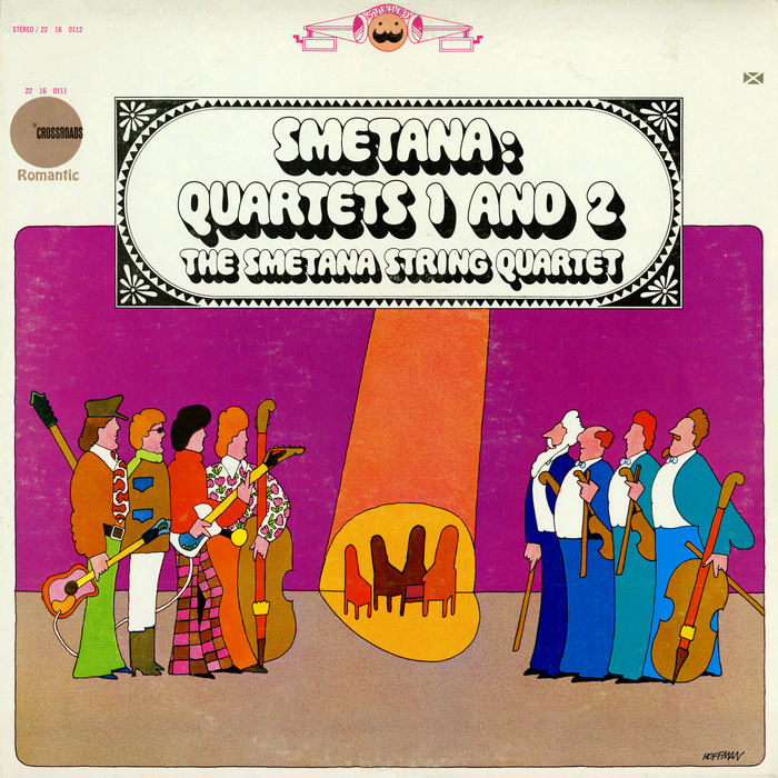 Smetana: Quartets 1 and 2 (Crossroads Records)