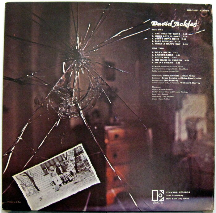 David Ackles – David Ackles album art 2