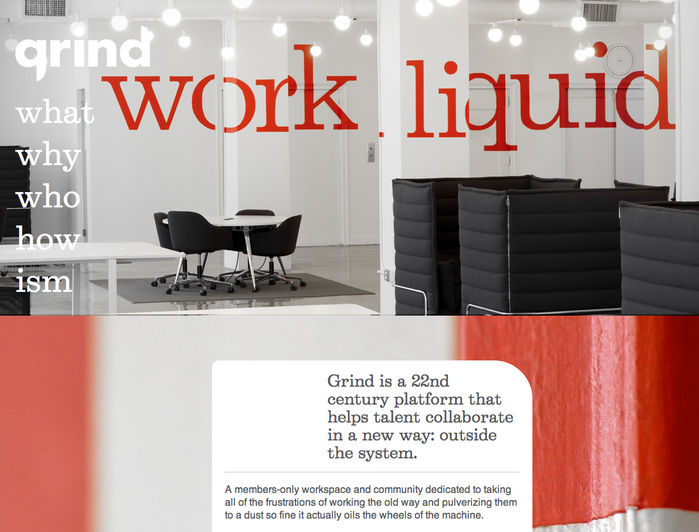 Grind website 1
