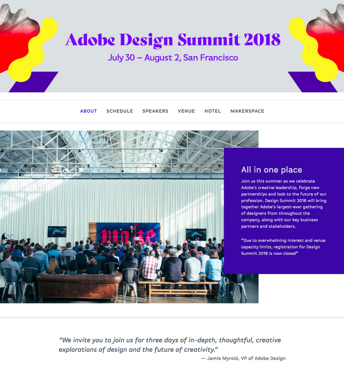 Adobe Design Summit 2018 1