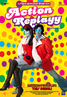 <cite>Action Replayy</cite> (2010) movie posters