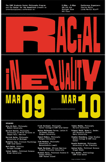 Racial Inequality conference posters