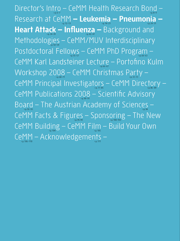 CeMM annual report 1