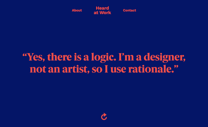 Heard at Work website 5