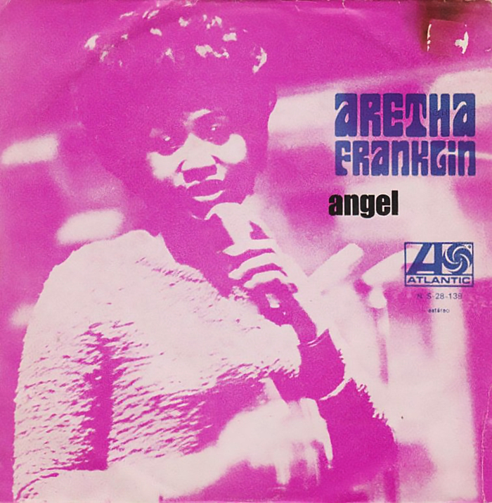 Aretha Franklin – “Angel” Portuguese single cover 1