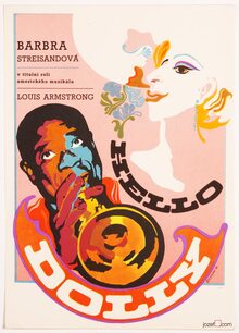 <cite>Hello, Dolly!</cite> Czechoslovak movie poster