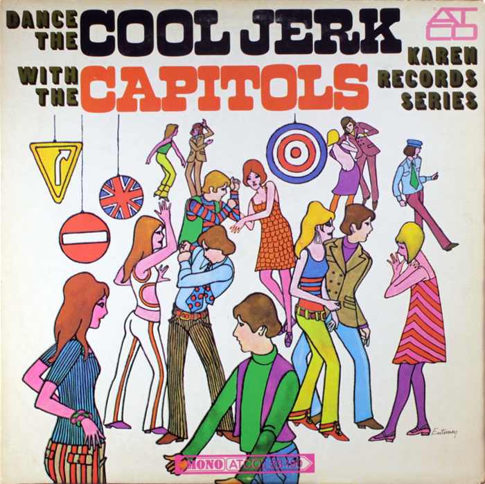 The Capitols – Dance The Cool Jerk album art 1