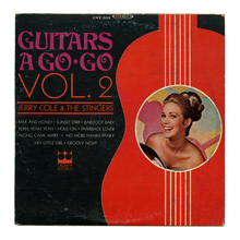 Jerry Cole &amp; The Stingers – <cite>Guitars A Go Go Vol. 2 </cite>album art