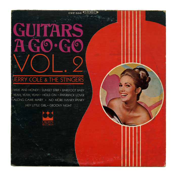 Jerry Cole &amp; The Stingers – Guitars A Go Go Vol. 2 album art