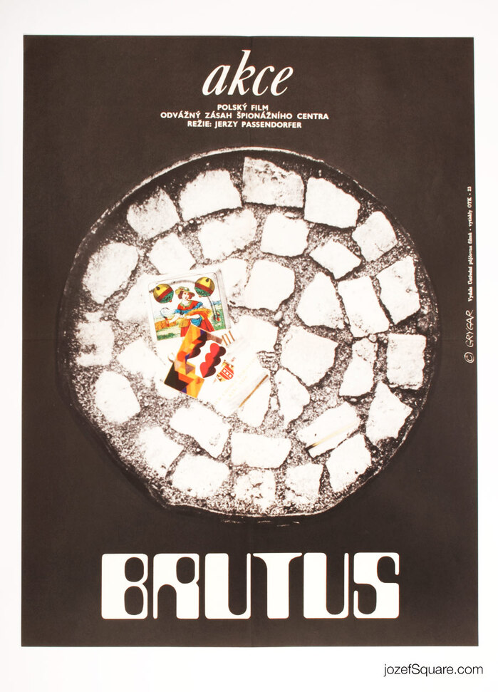 Operation Brutus (Czechoslovak movie poster)