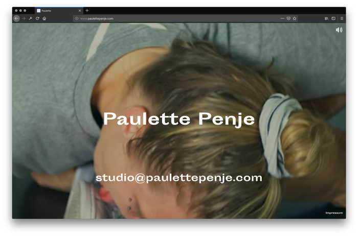 Paulette Penje website 1