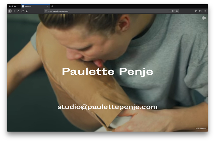 Paulette Penje website 2