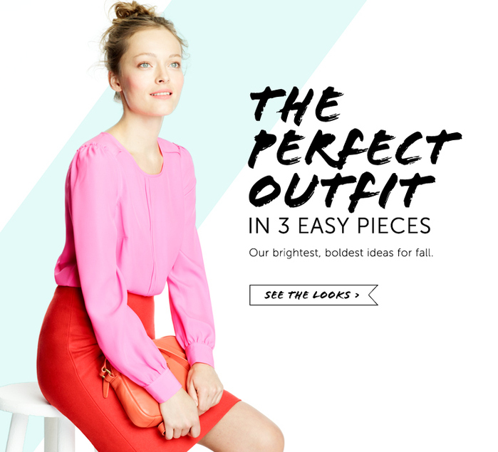 J.Crew Factory website 1