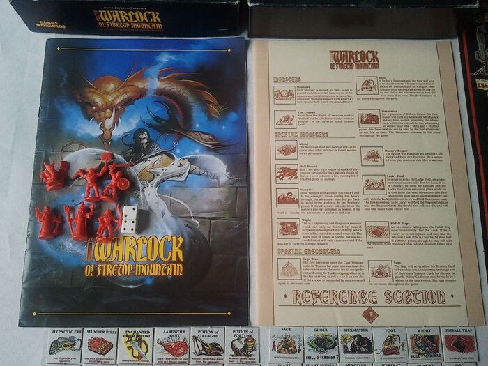 Board game contents.