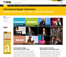 <cite>TYPO</cite> International Design Talks website